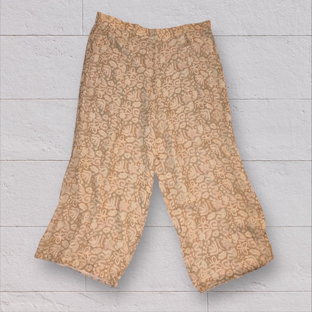 Sigrid Olsen Wide Leg Casual Pants - Picture 2 of 4